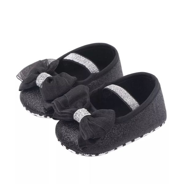 Glittery Bow Knot Party Shoe