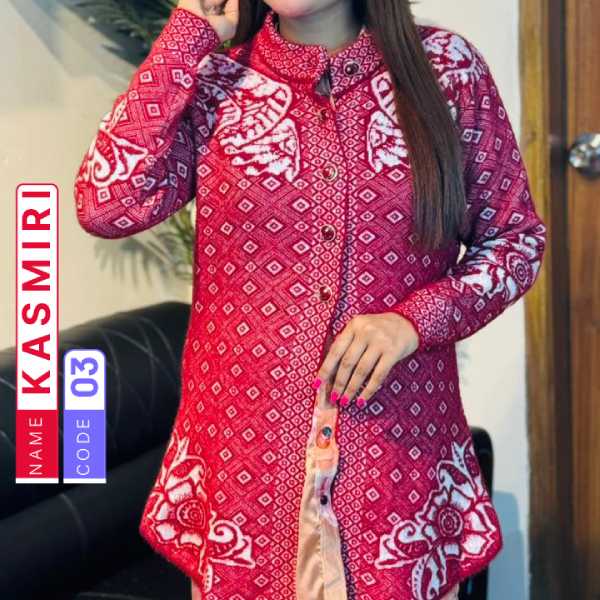 Full Sleeve Ladies Stitched Woolen (Kashmiri) Sweater