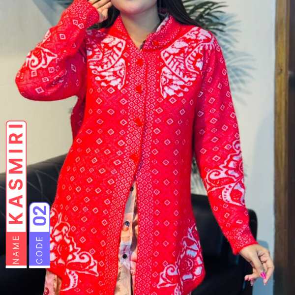 Full Sleeve Ladies Stitched Woolen (Kashmiri) Sweater