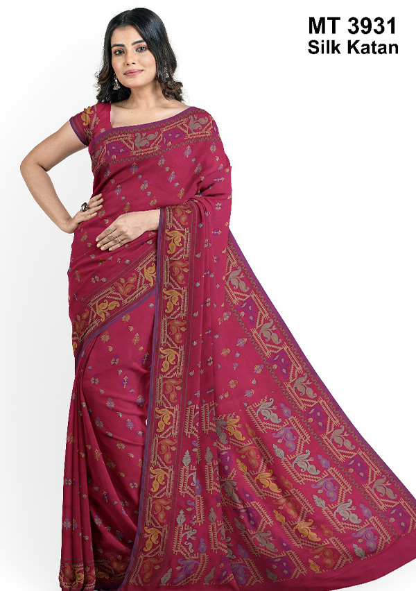 Premium Quality Katan Silk Saree For Womes's