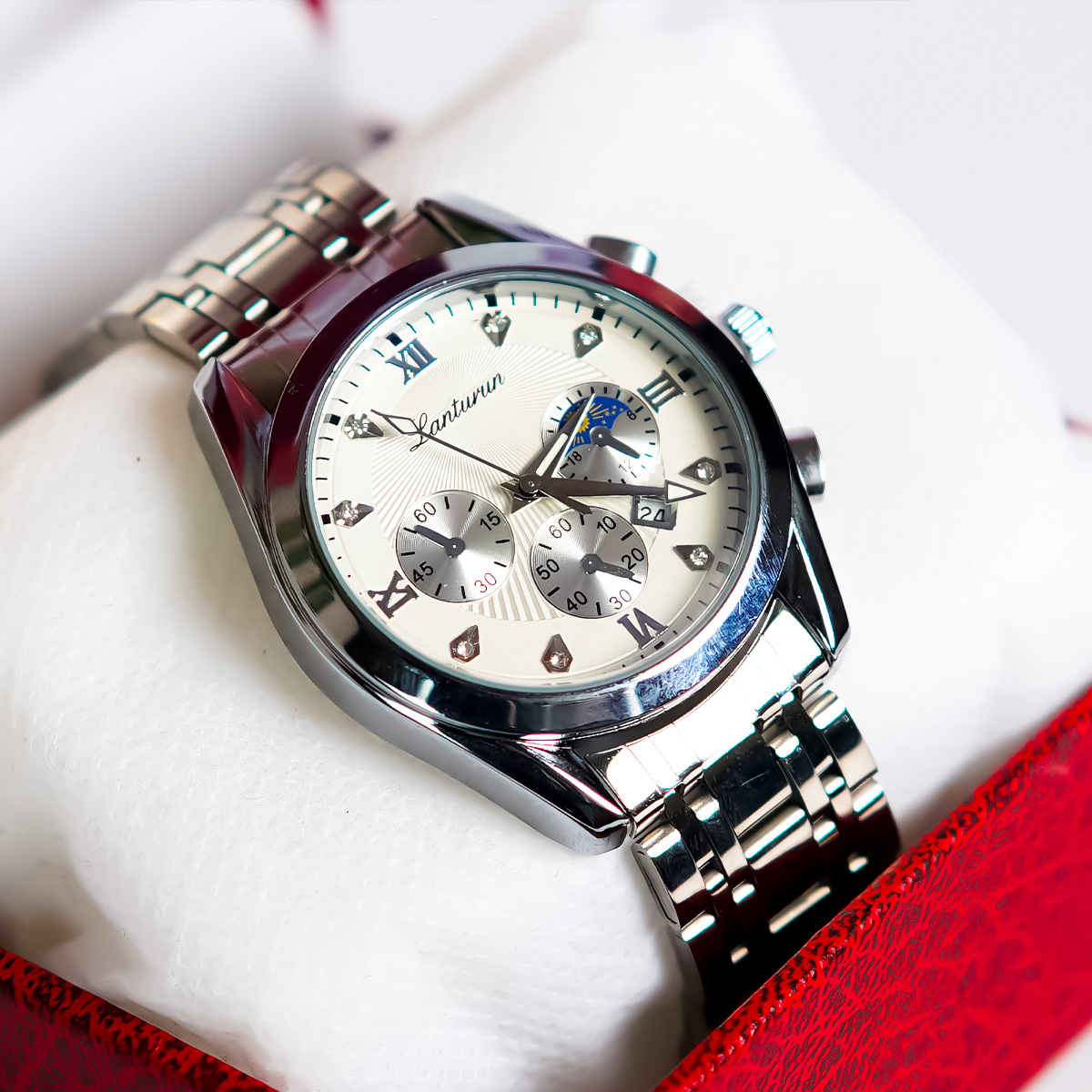 Wristwatch Lanturun - SIL-001 ( BY 1 Get 1 )