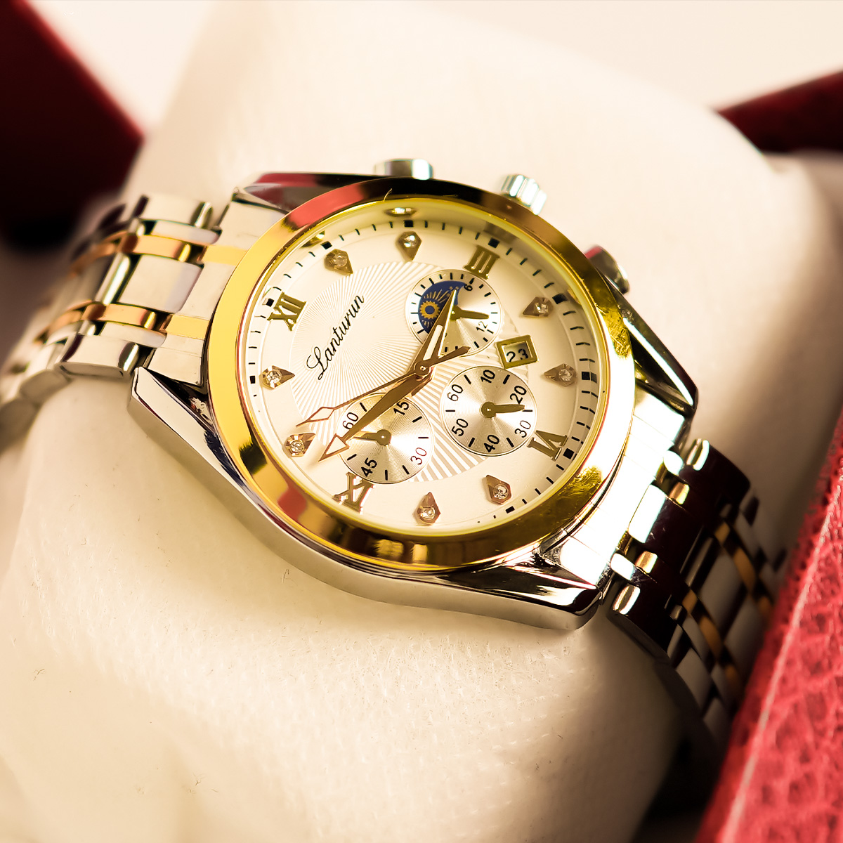 Wristwatch Lanturan WGS-001 ( BY 1 Get 1 )