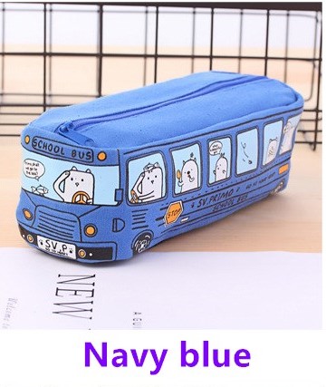 Large capacity Bus Pencil Case