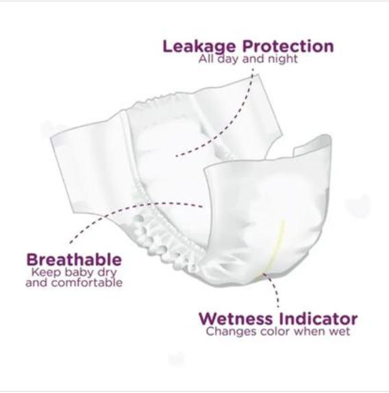 Savlon Twinkle Pant System Baby Diaper (M Size) (6-12kg) (40pcs) - HP81