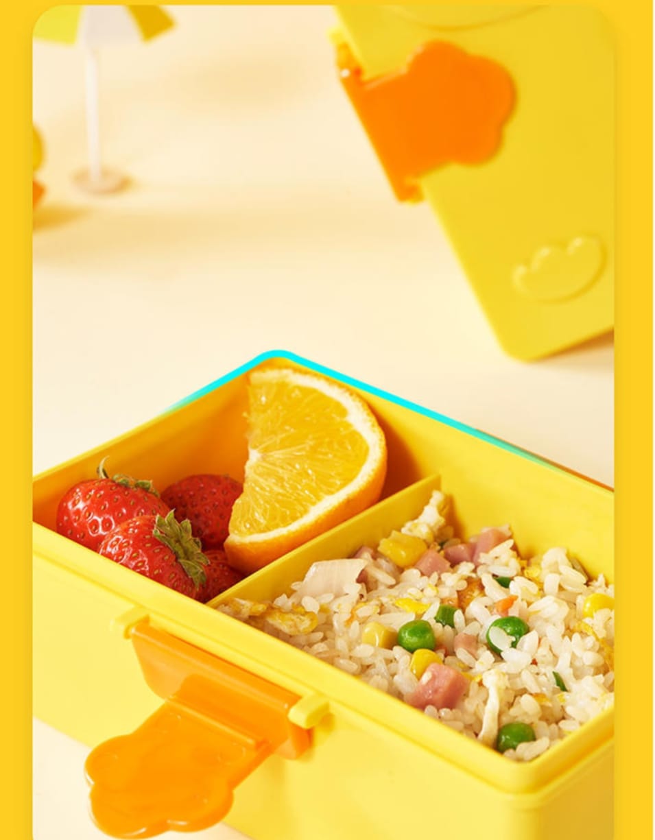 Kid’s Duck design Tiffin Box set
