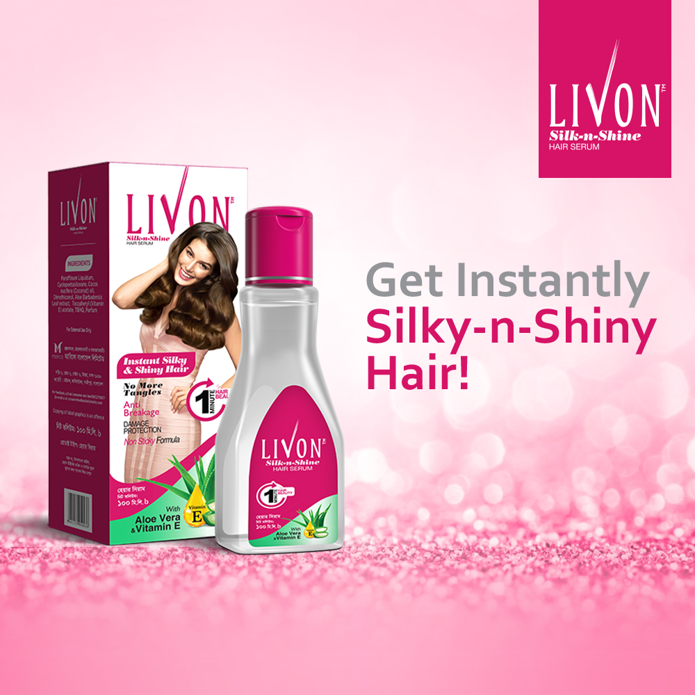 Livon Hair Serum with Argan Oil & Vitamin E