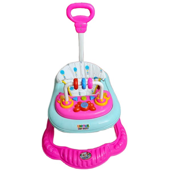 Unique Adjustable Height Infant Baby Walker with Wheels