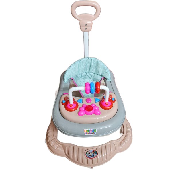 Unique Adjustable Height Infant Baby Walker with Wheels