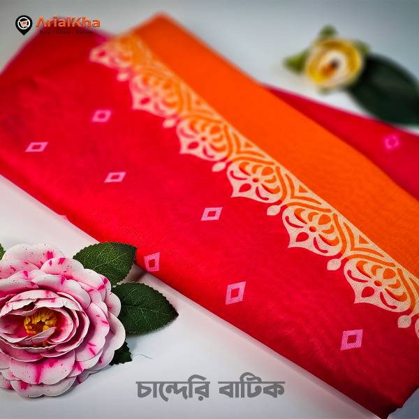 Chanderi Batik Saree