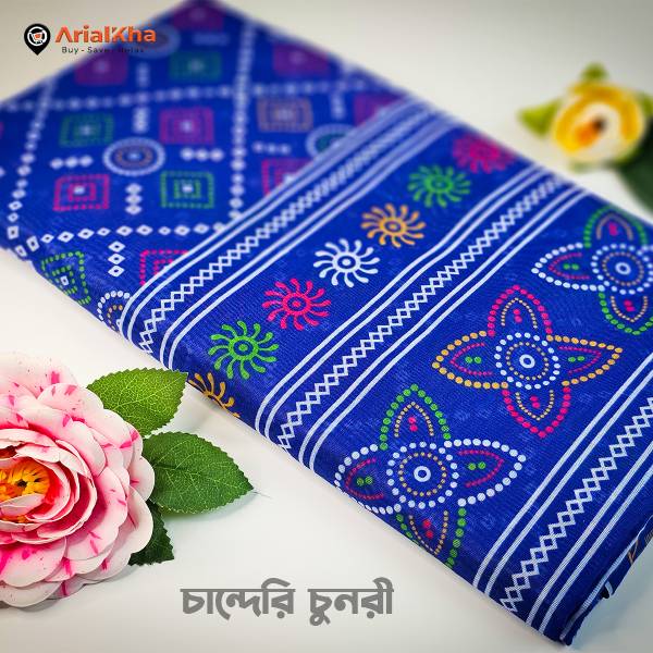 Chanderi Cunri Saree