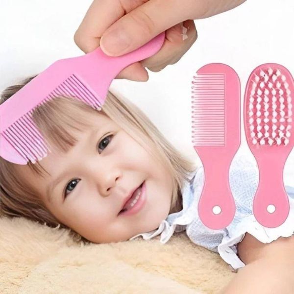 Baby Hair Brush Combo Set