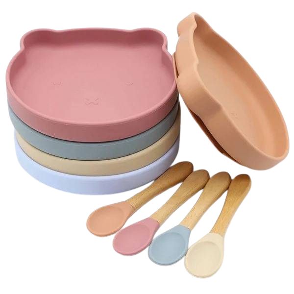 Food Grade Silicone Dining Plate