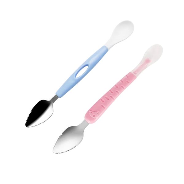 2in1 Fruit Food Spoon For Kids