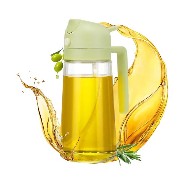 2 in 1 Oil Dispenser And Sprayer Bottle