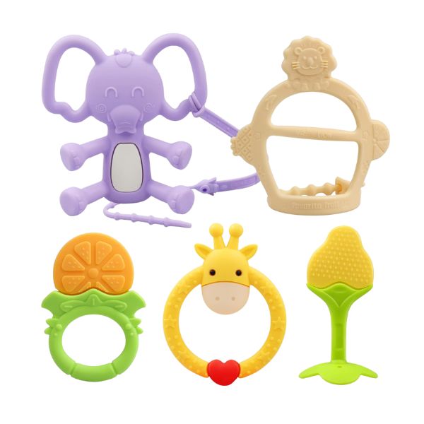 Ring Giraffe Teether (Full Silicone)