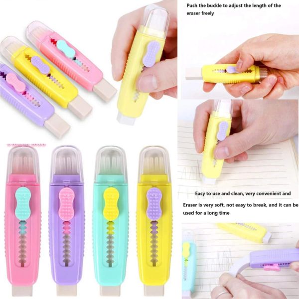 Pen like Large Size Eraser with cleaning Brush