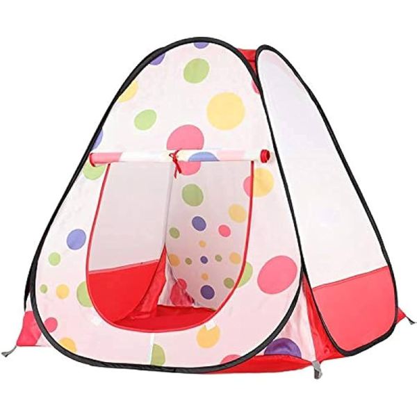 Foldable Playing Tent House With 50 Ball's for Kids