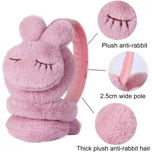 Cute & Soft Ear Muffs for Kids and Adults