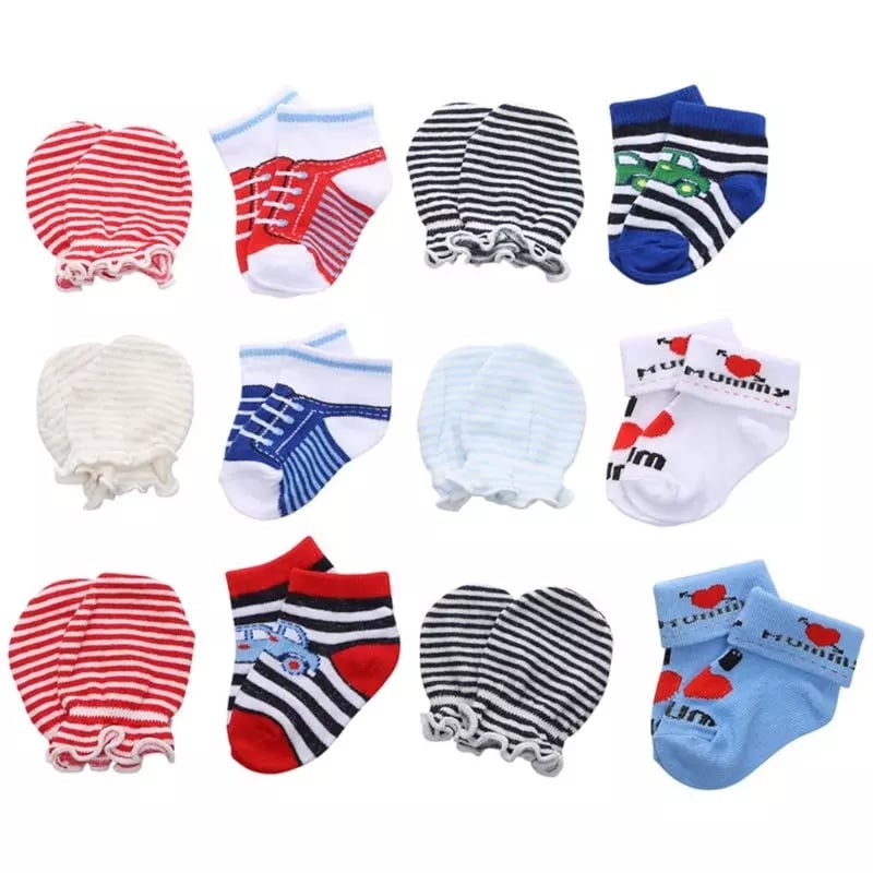 Socks & Mitten Set