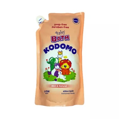 Kodomo Baby Bath Mild & Natural Refill