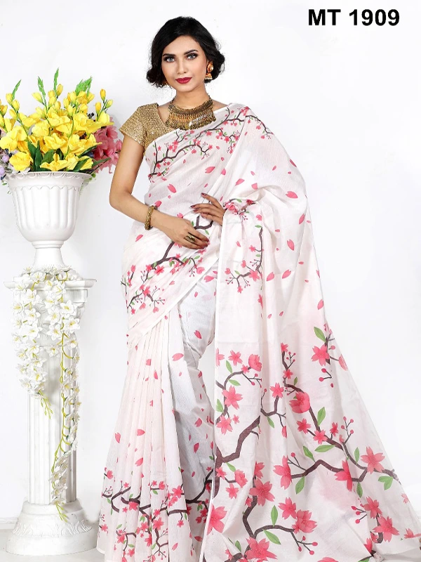 New Designed Digital Printed Saree For Women's