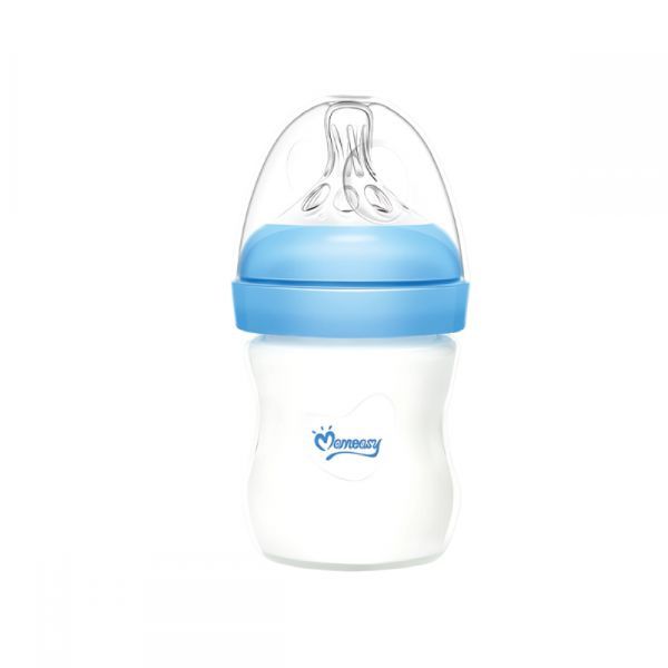 Momeasy Anticolic Wide Neck Bottle - 60ml BPA-Free Plastic for Newborns