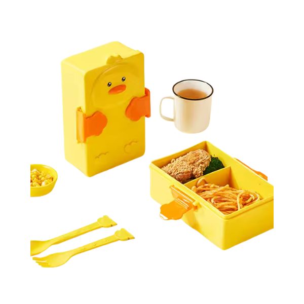 Kid’s Duck design Tiffin Box set