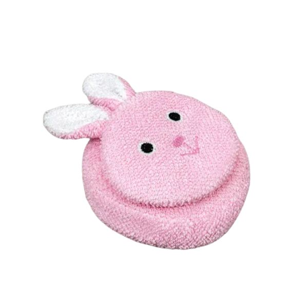 Camon Baby Bath Sponge Scrubber with Carton Motif - Bunny