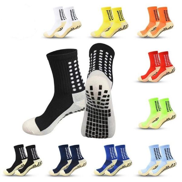 High Quality ADIDAS Brand Cotton Anti Slip Suction Grip Football Socks