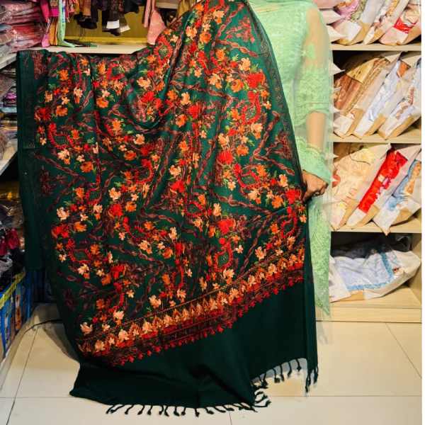 Kashmiri Pashmina (Masooma) Organic cotton shawl