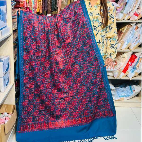 Kashmiri Pashmina (Urwa) Organic cotton shawl
