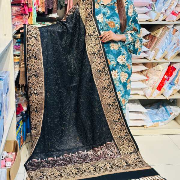 Kashmiri Pashmina (Nazuk) Organic cotton shawl