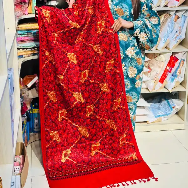 Kashmiri Pashmina (Natasha) Organic cotton shawl