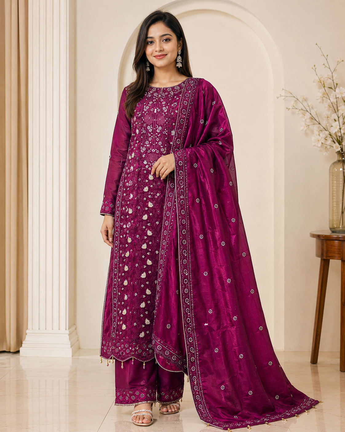 Luxury Pakistani Design Three Piece(250)-