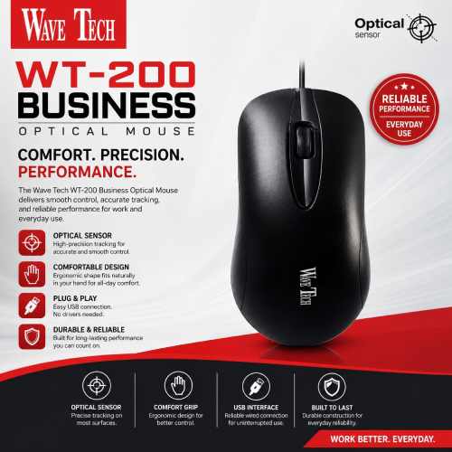 Wave Tech Optical Mouse